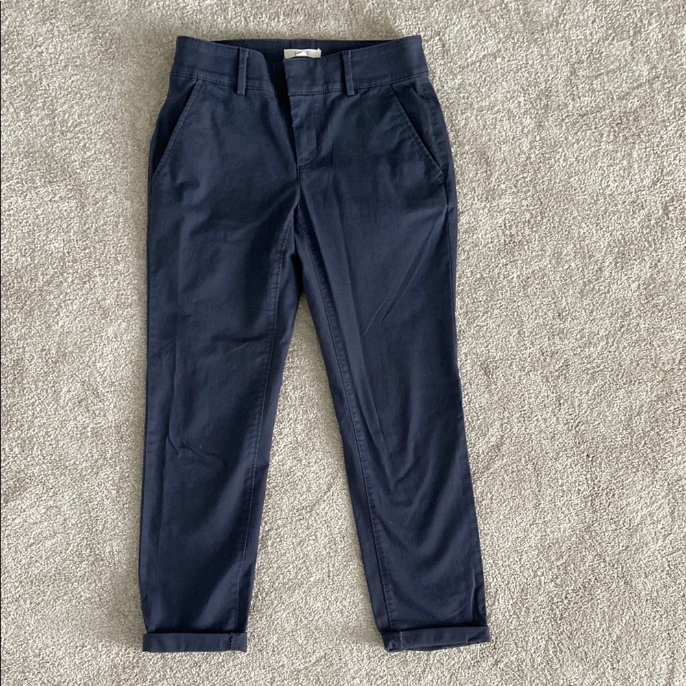 LOFT Charcoal Gray Chinos